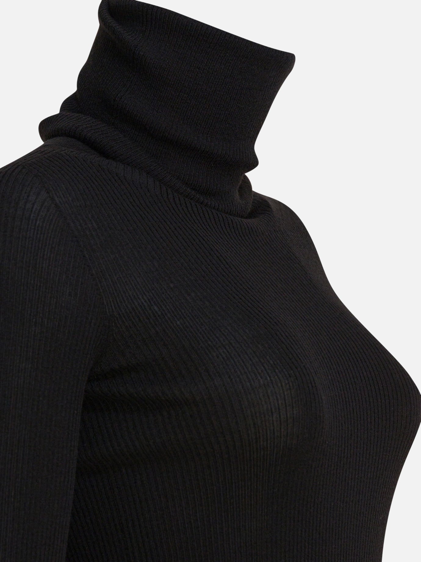 Maglioni dolcevita Solid colour  Nero - Rick Owens Donna | PDP | VIETTI Online Store | Zoom-Modal_4
