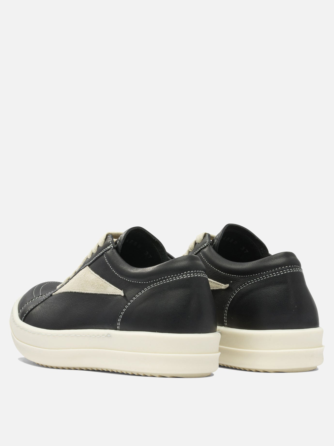 Rick Owens Sneaker in suede 10472651_37 Black thumbnail_4