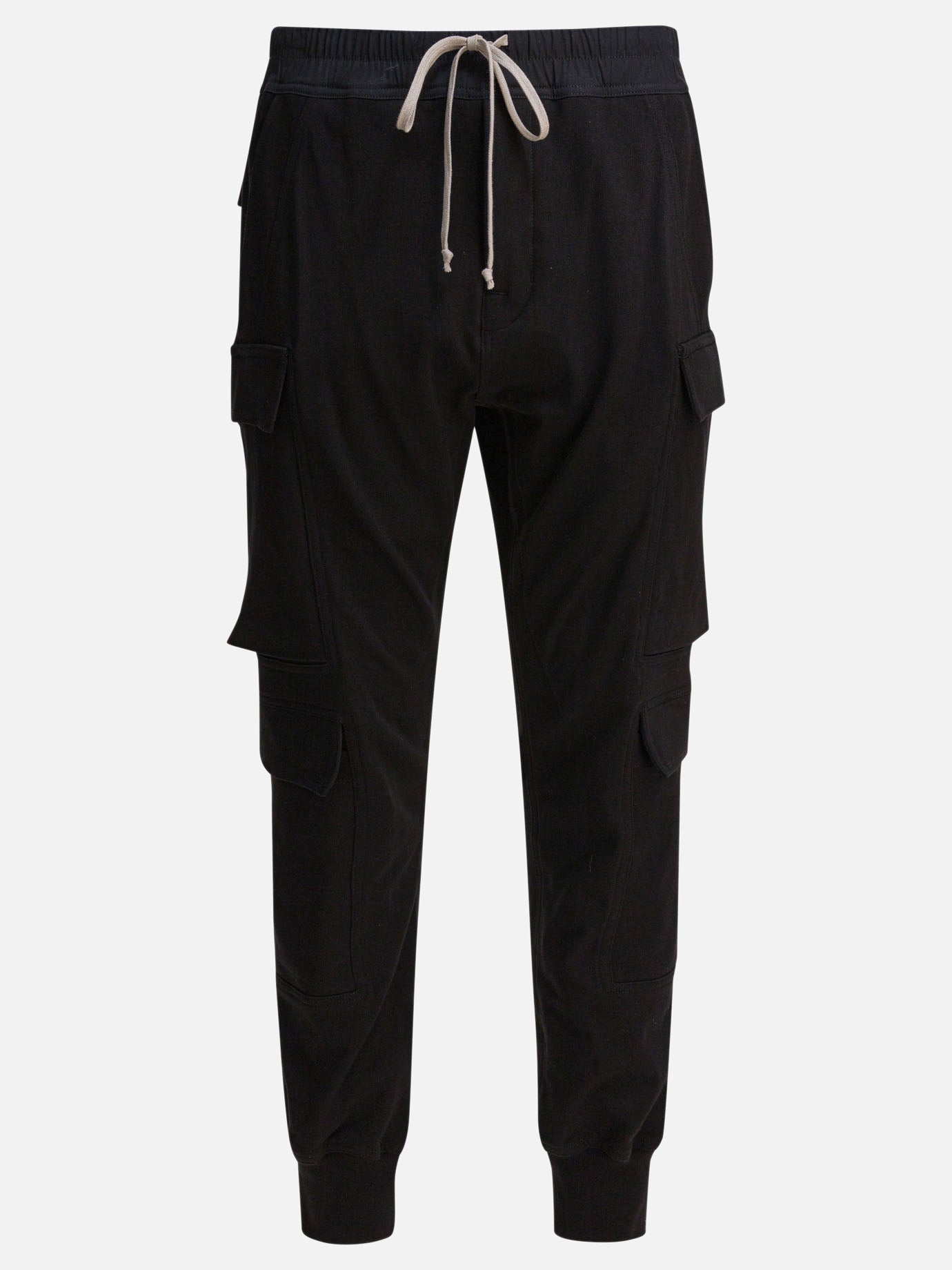 Pantaloni cargo & parachute Solid colour  Nero - Rick Owens Uomo | PDP | VIETTI Online Store | thumbnail