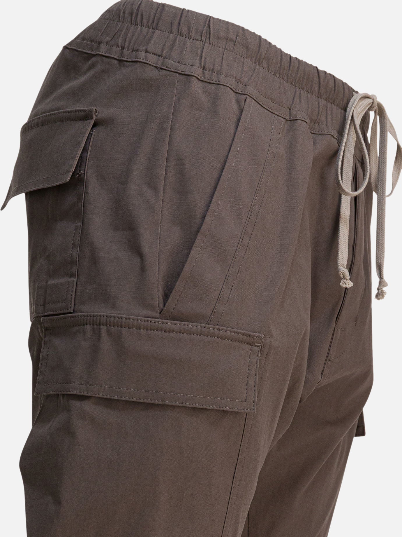 Cargo & parachute trousers Solid colour  Brown - Rick Owens Men | PDP | VIETTI Online Store | thumbnail_4