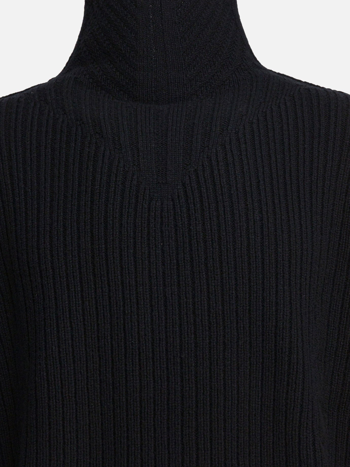Rick Owens Turtleneck sweater 12472751_M Black thumbnail_3