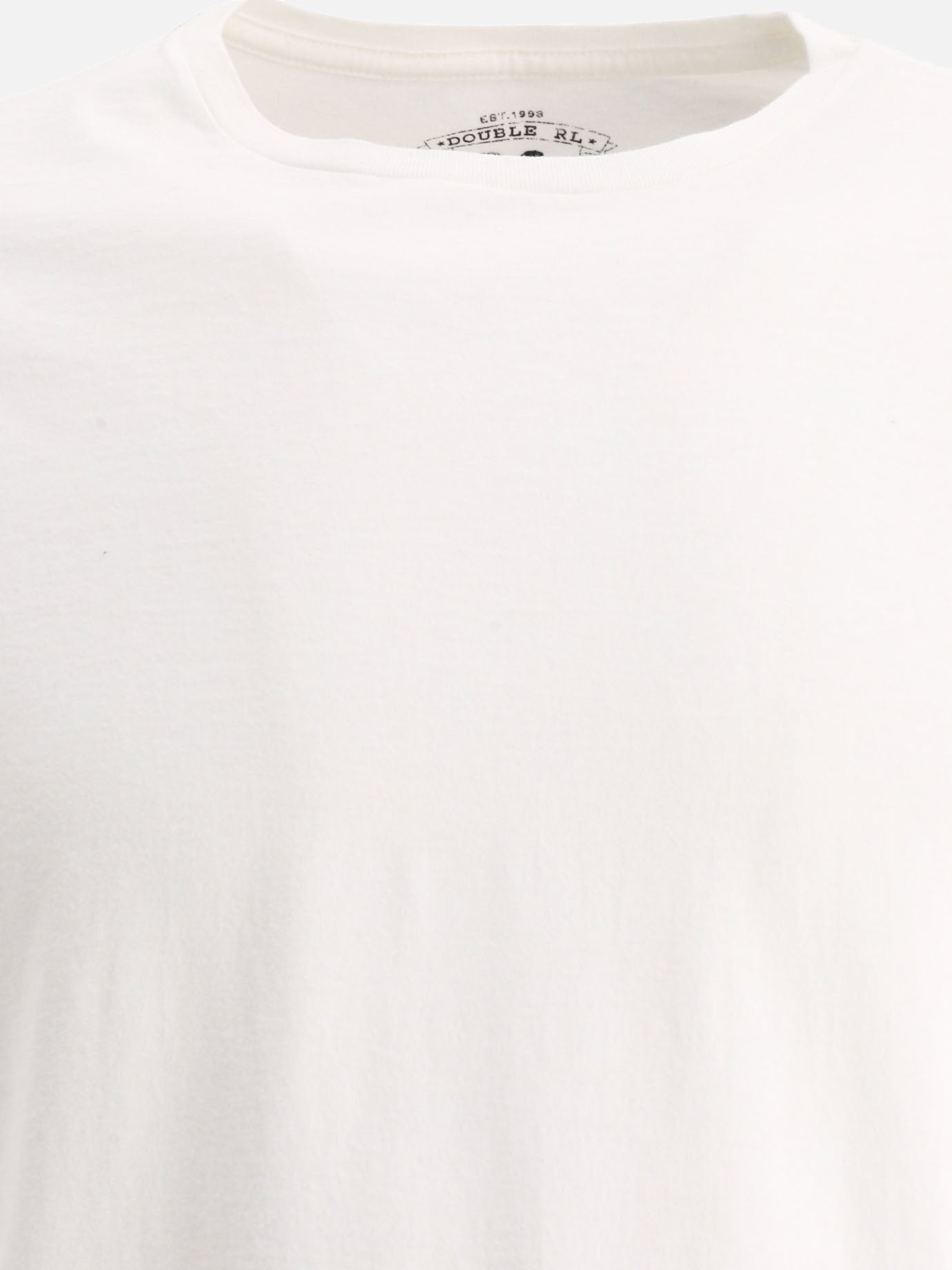 T-shirt girocollo Solid colour  Bianco - RRL by Ralph Lauren Uomo | PDP | VIETTI Online Store | Zoom-Modal_3
