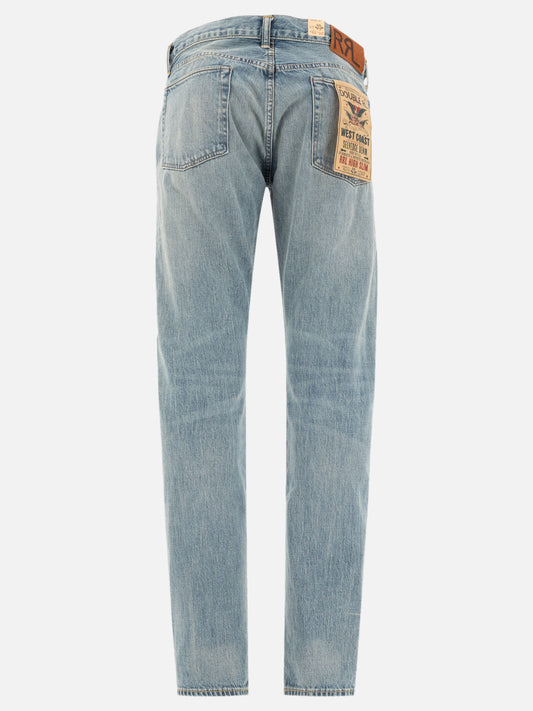 Jeans a gamba dritta Denim  Azzurro - RRL by Ralph Lauren Uomo | PDP | VIETTI Online Store | 2
