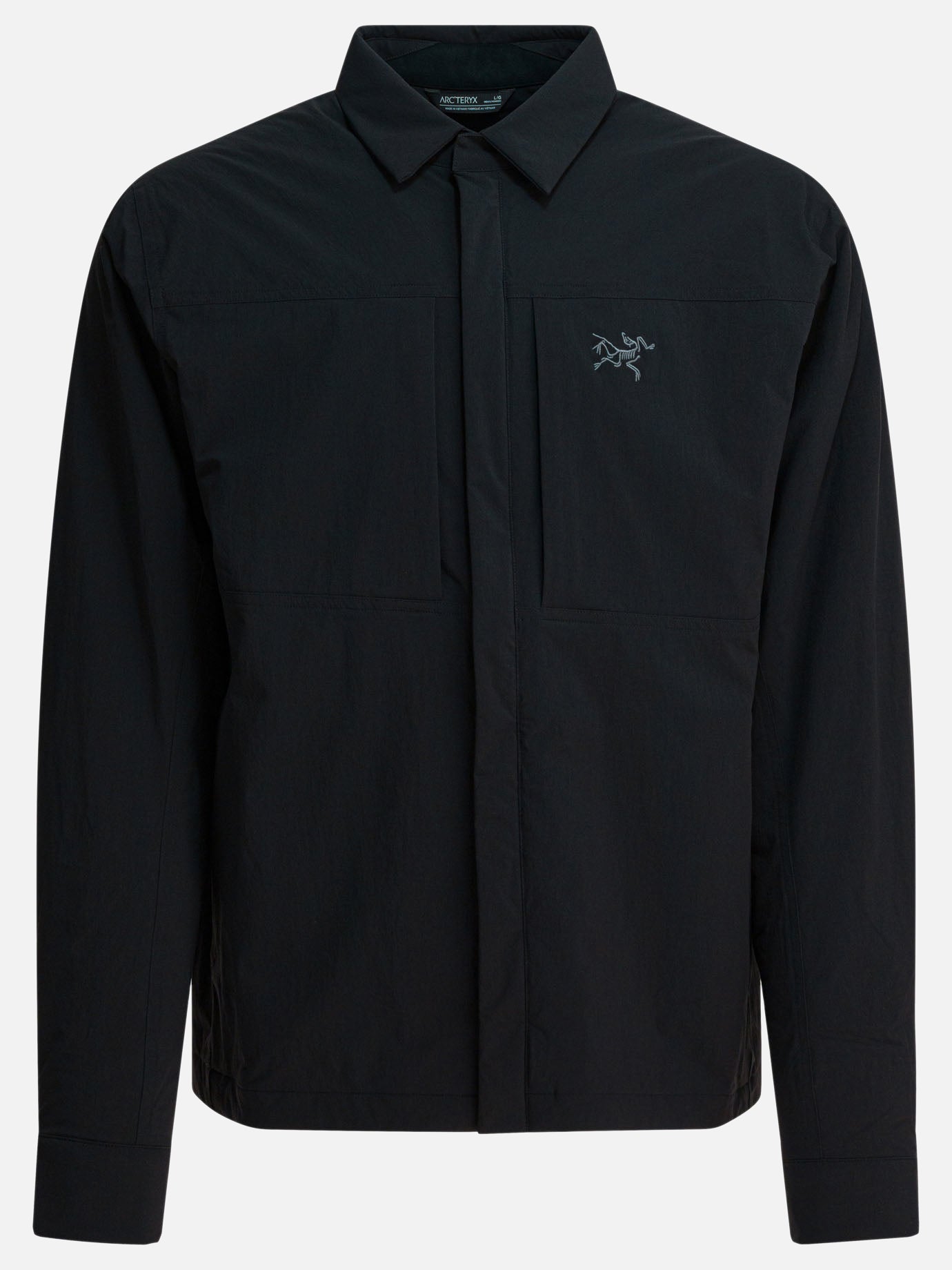 Giacche overshirt Logo  Nero - Arc'teryx Uomo | PDP | VIETTI Online Store | Zoom-Modal
