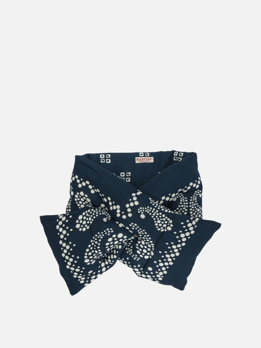 Classic scarves 70% rayon 30% cotton  Blue - KAPITAL Men | PDP | VIETTI Online Store 
