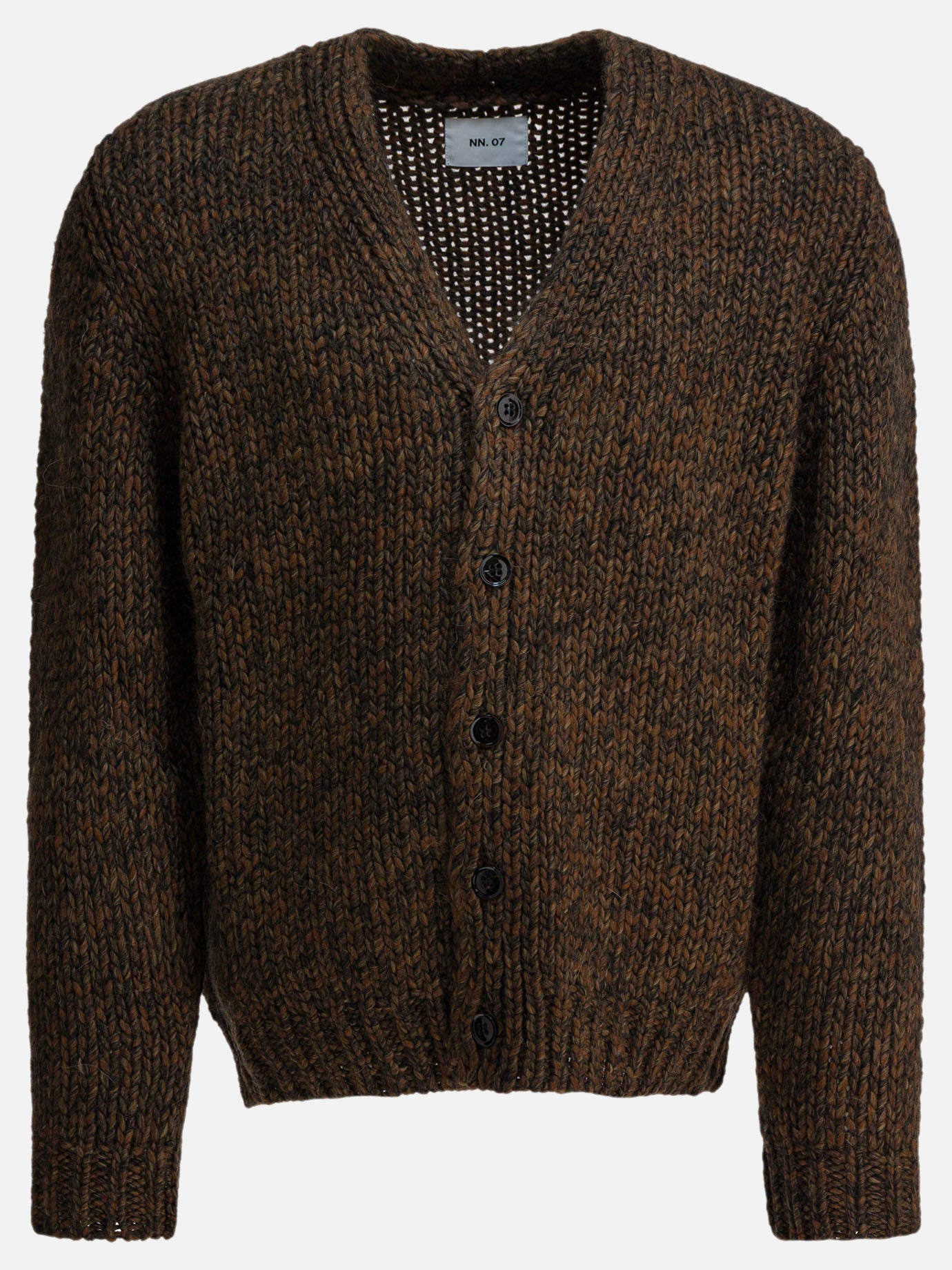 Cardigans Mélange  Brown - NN.07 Men | PDP | VIETTI Online Store | thumbnail