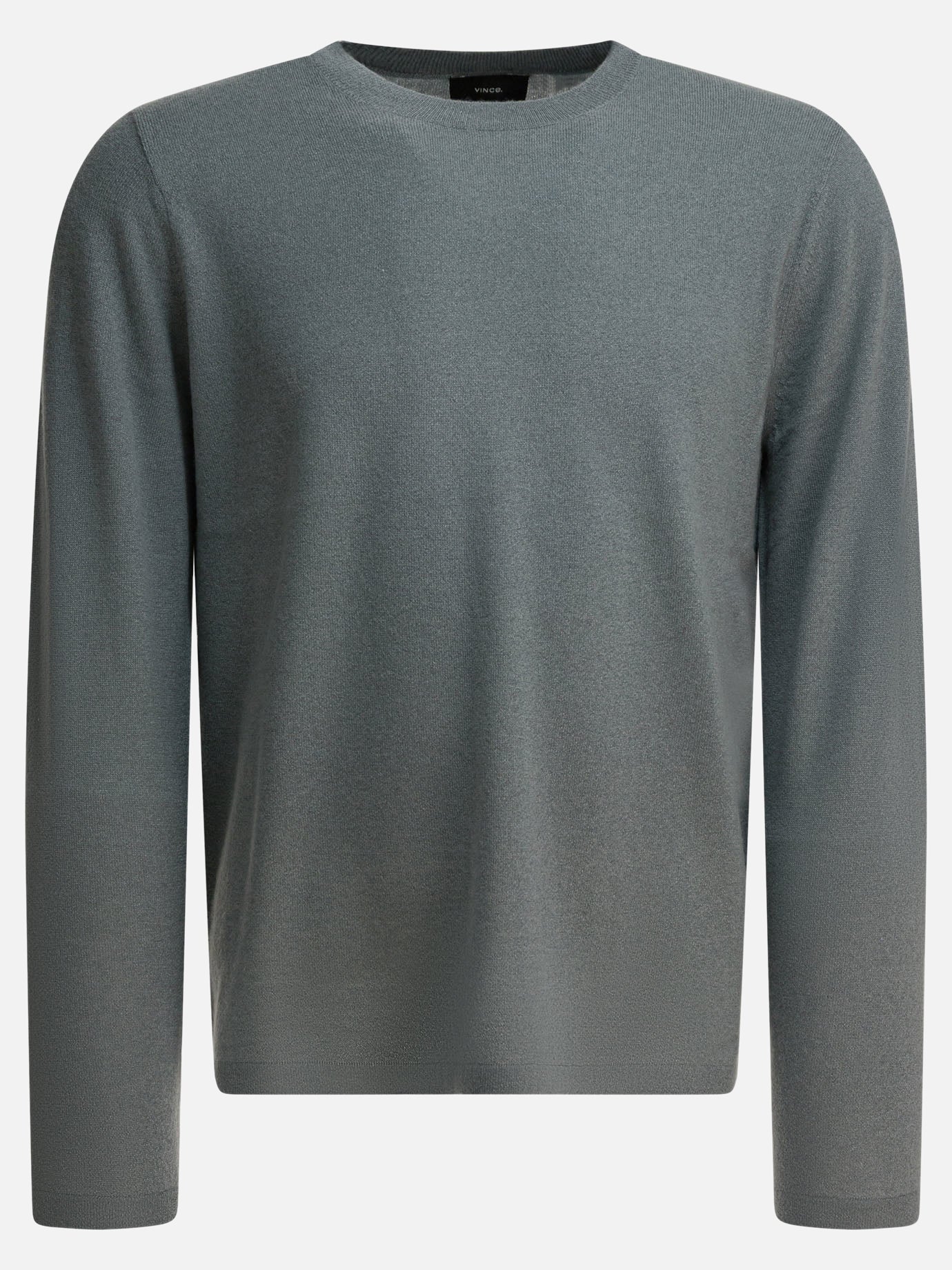 Crewneck sweaters Solid colour  Grey - Vince Men | PDP | VIETTI Online Store | Zoom-Modal

