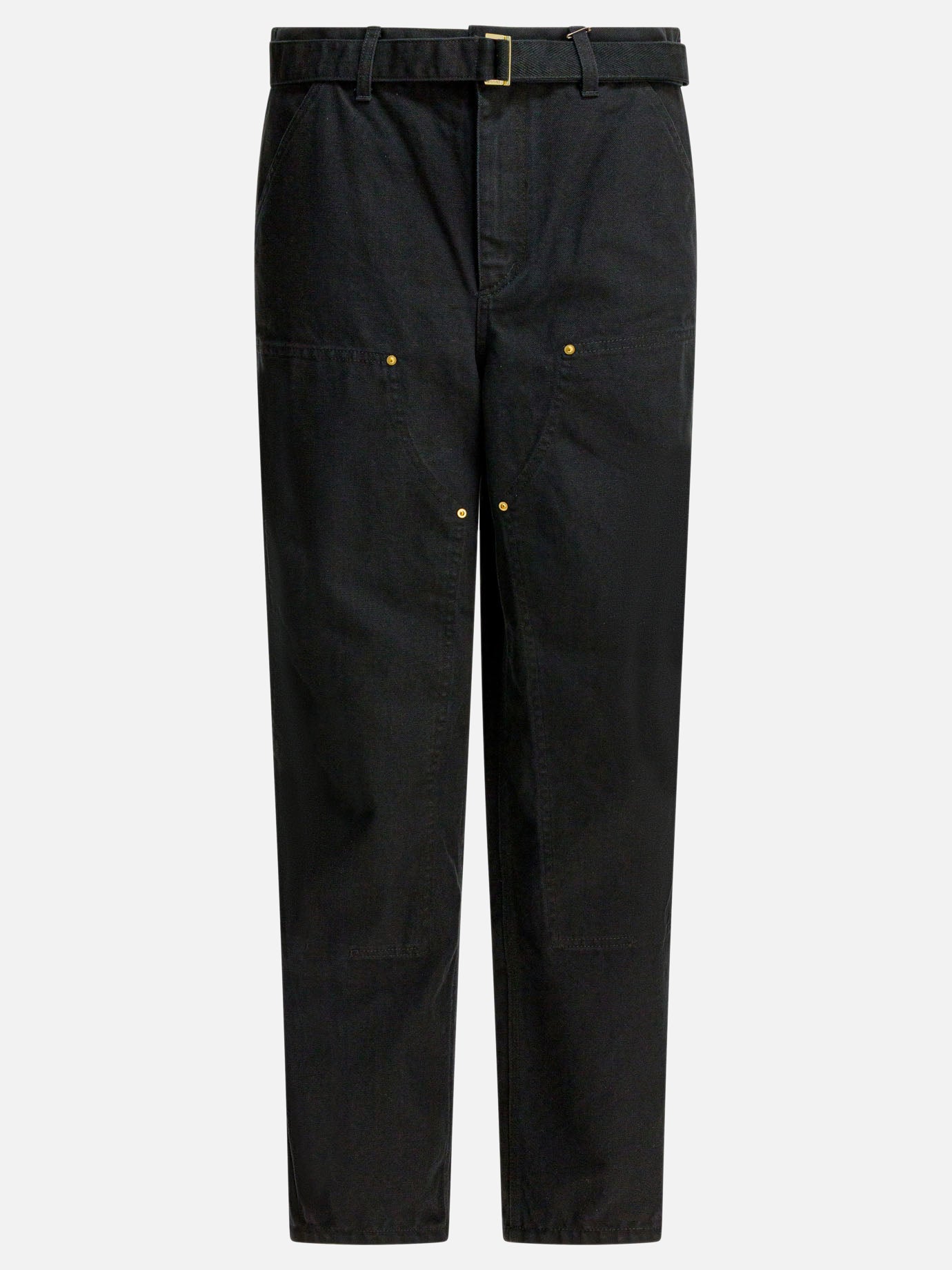 Pantaloni casual Logo  Nero - Sacai Uomo | PDP | VIETTI Online Store | thumbnail