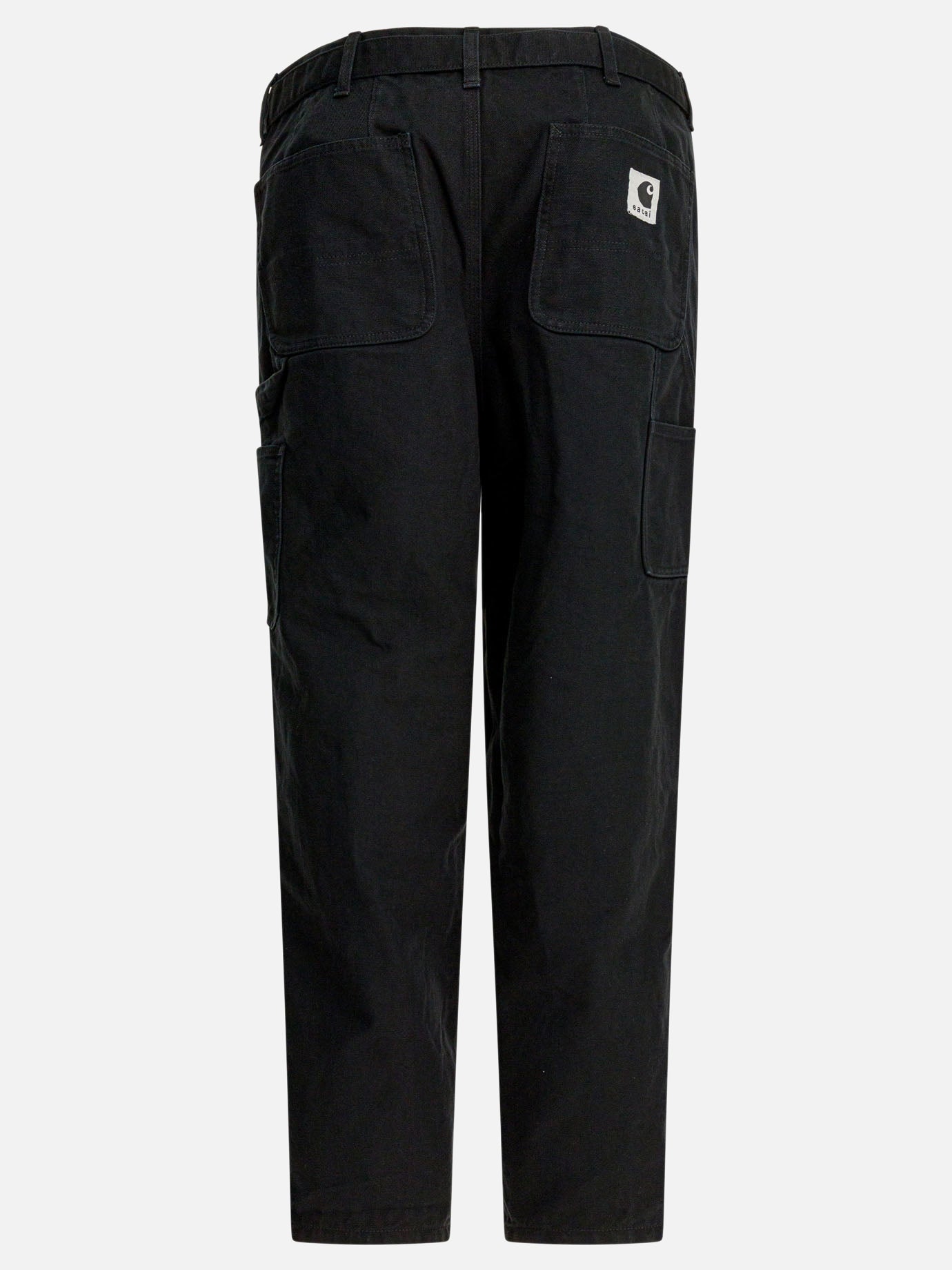 Pantaloni casual Logo  Nero - Sacai Uomo | PDP | VIETTI Online Store | Zoom-Modal_2
