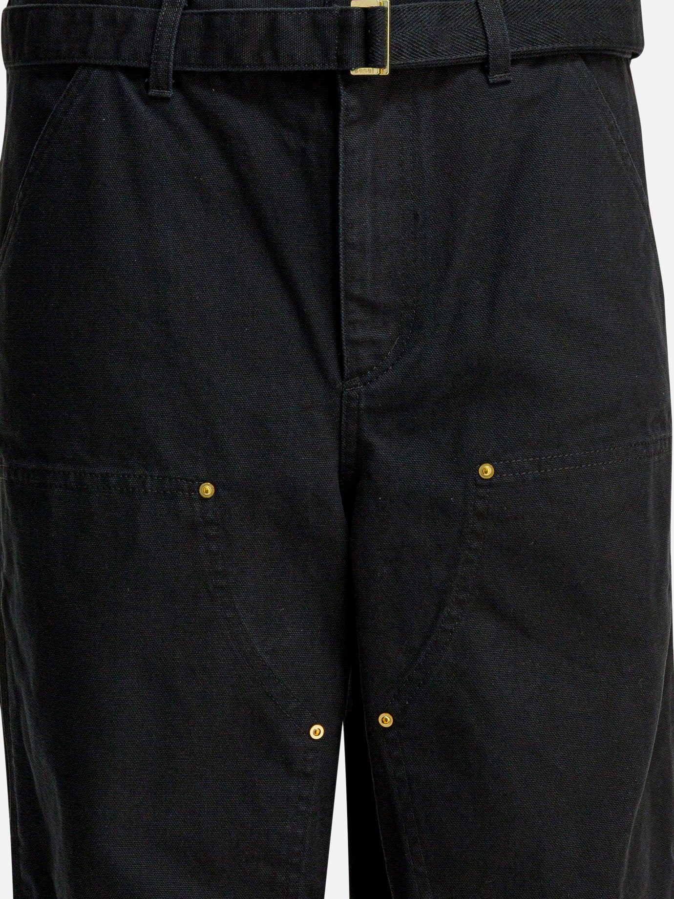 Pantaloni casual Logo  Nero - Sacai Uomo | PDP | VIETTI Online Store | Zoom-Modal_3
