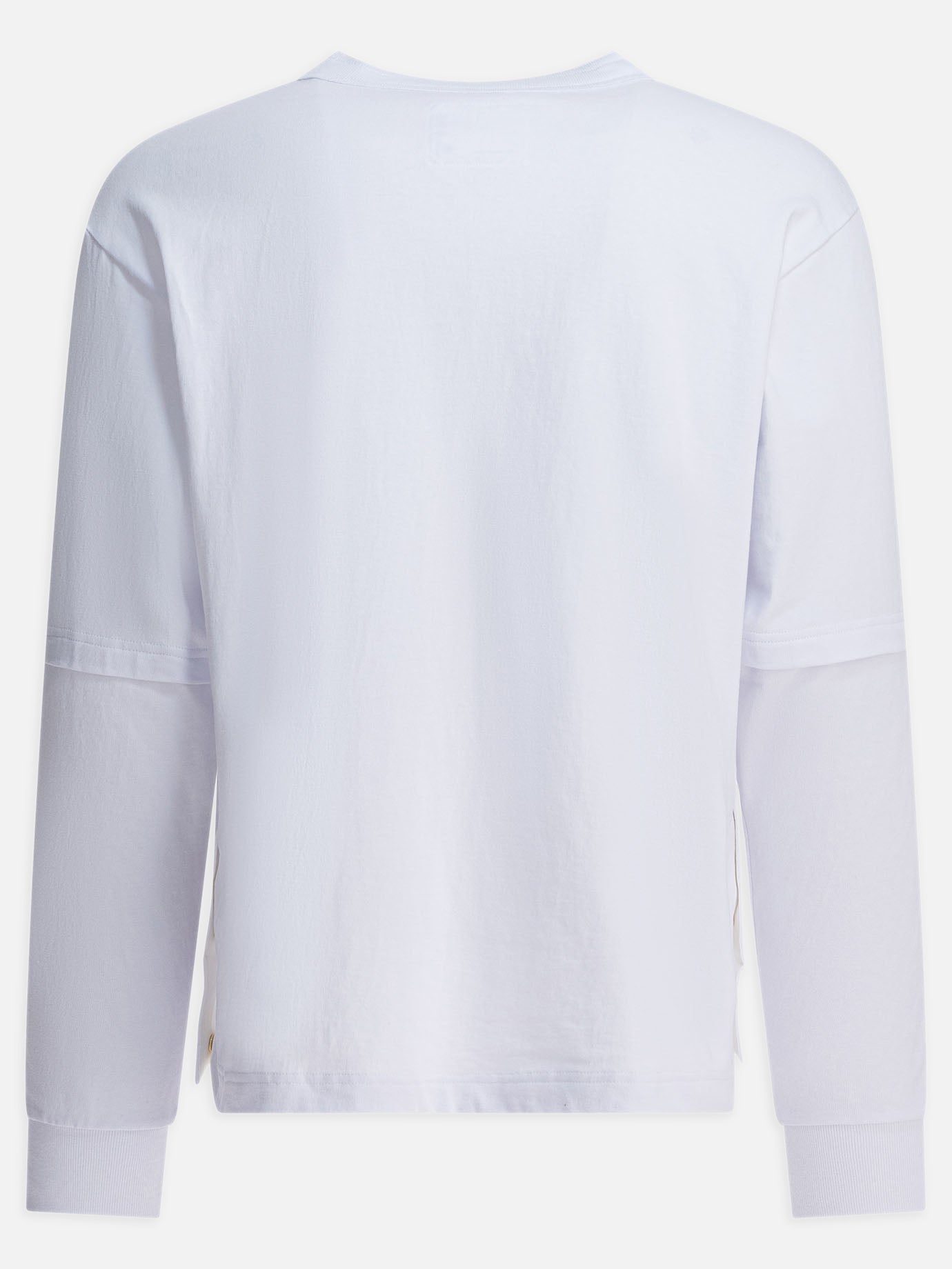 Crewneck t-shirts Logo  White - Sacai Men | PDP | VIETTI Online Store | Zoom-Modal_2
