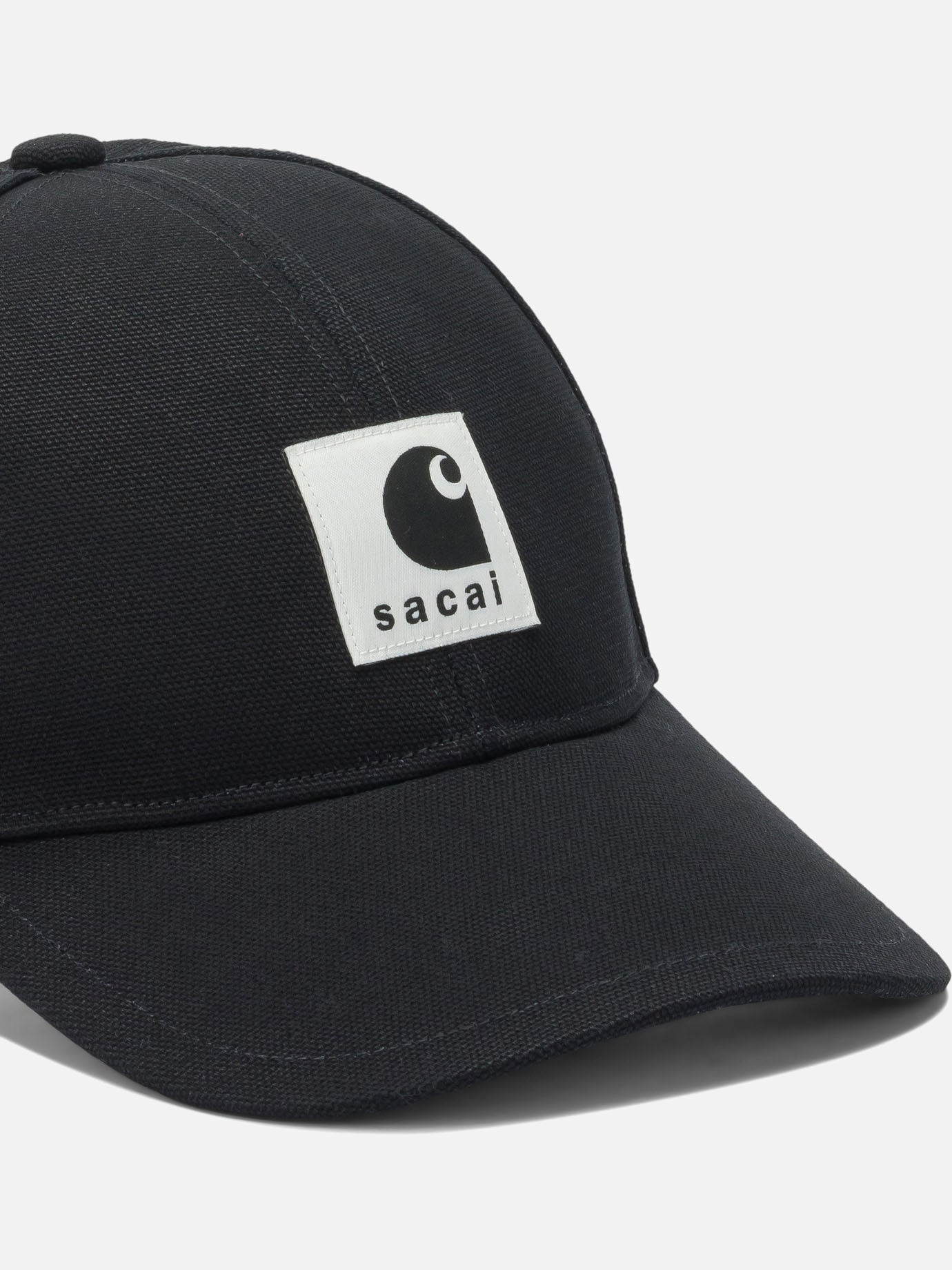 Trucker caps 100% cotton  Black - Sacai Men | PDP | VIETTI Online Store | Zoom-Modal_4
