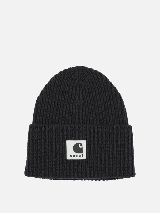 Beanies Logo  Black - Sacai Men | PDP | VIETTI Online Store 
