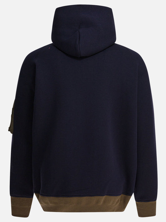 Sacai "Sponge" hoodie 15459183_2 Blue 2