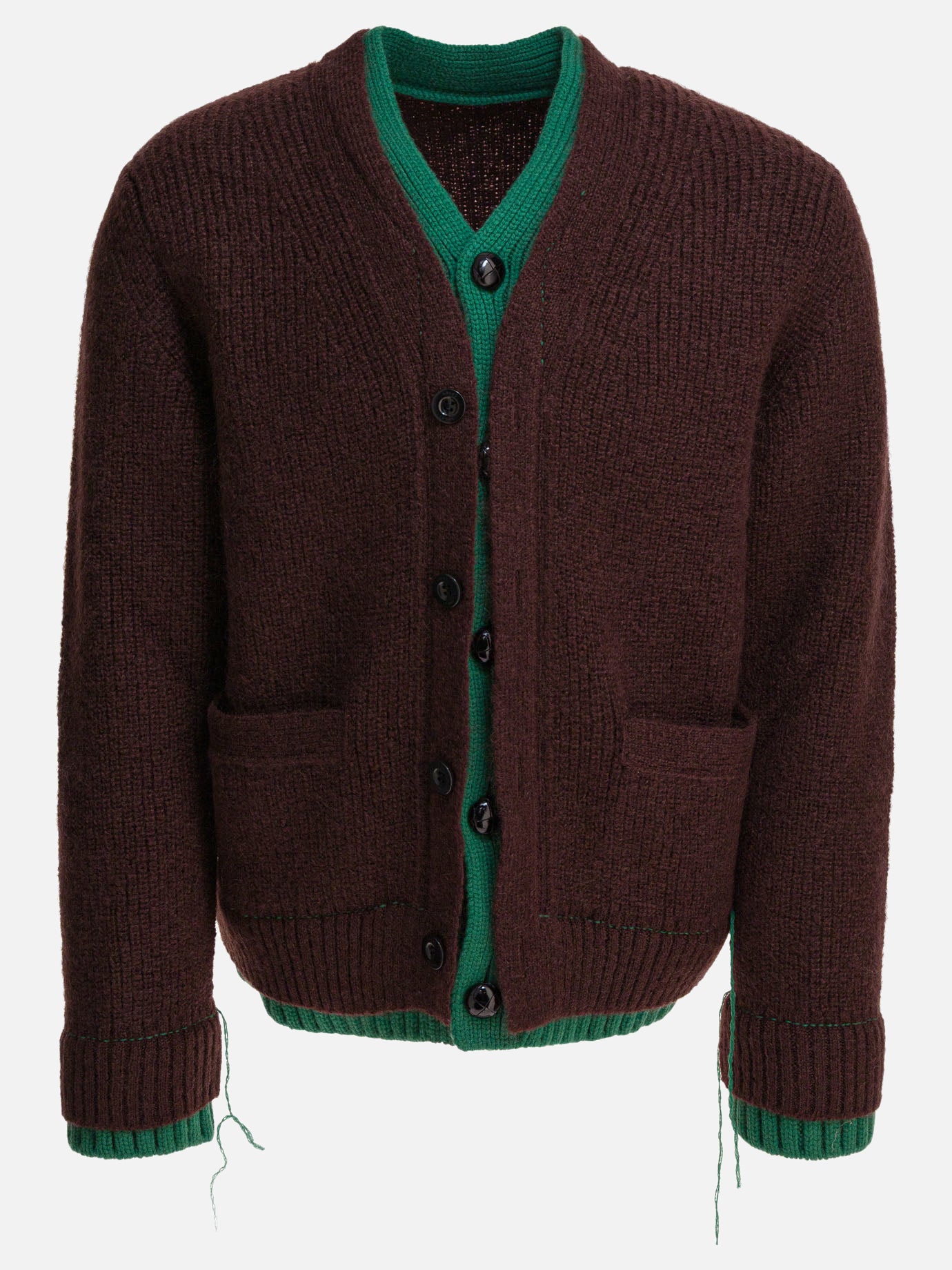 ジャケット sacai Balzer double-breasted wool and silk (25 07796 817) Sacai Balzer double-breasted wool and silk White - Women