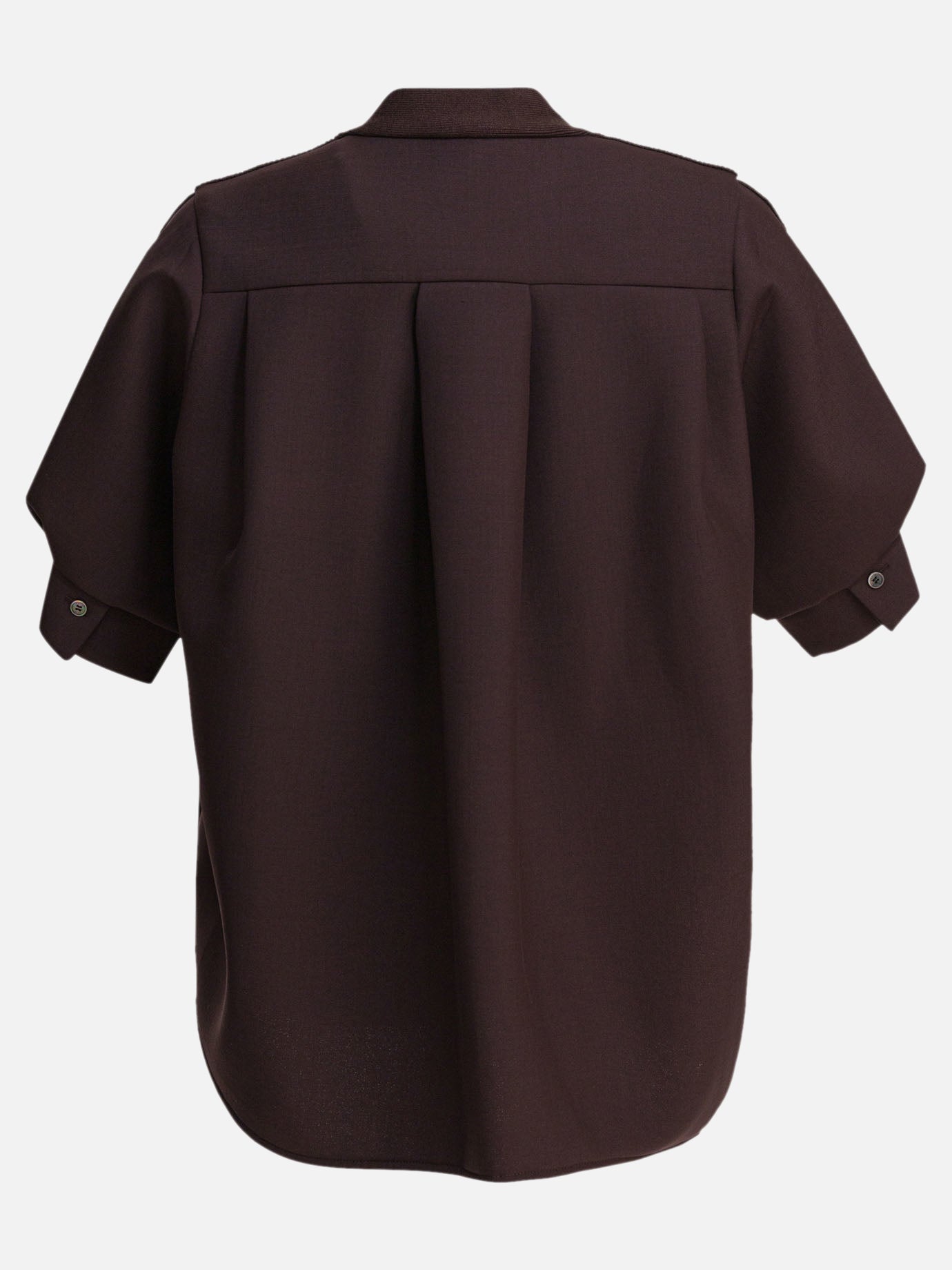 Sacai Shirt dress Blue - Women | VIETTI Online Store