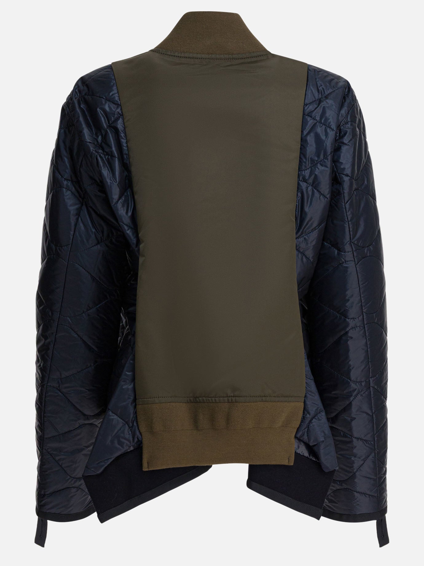 Bomber jackets Textured knit  Green - Sacai Women | PDP | VIETTI Online Store | thumbnail_2
