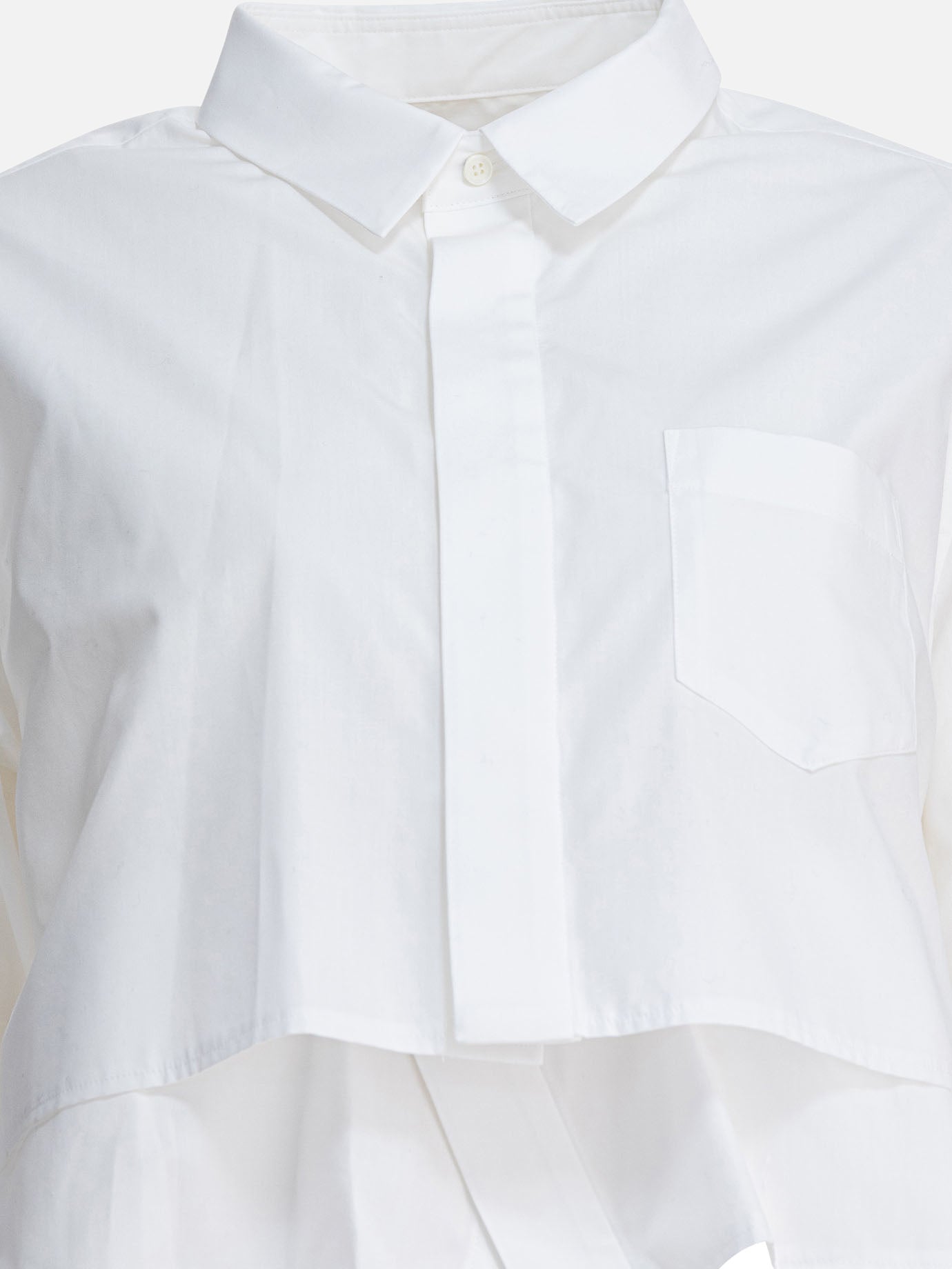 Camicie casual Solid colour  Bianco - Sacai Donna | PDP | VIETTI Online Store | Zoom-Modal_3
