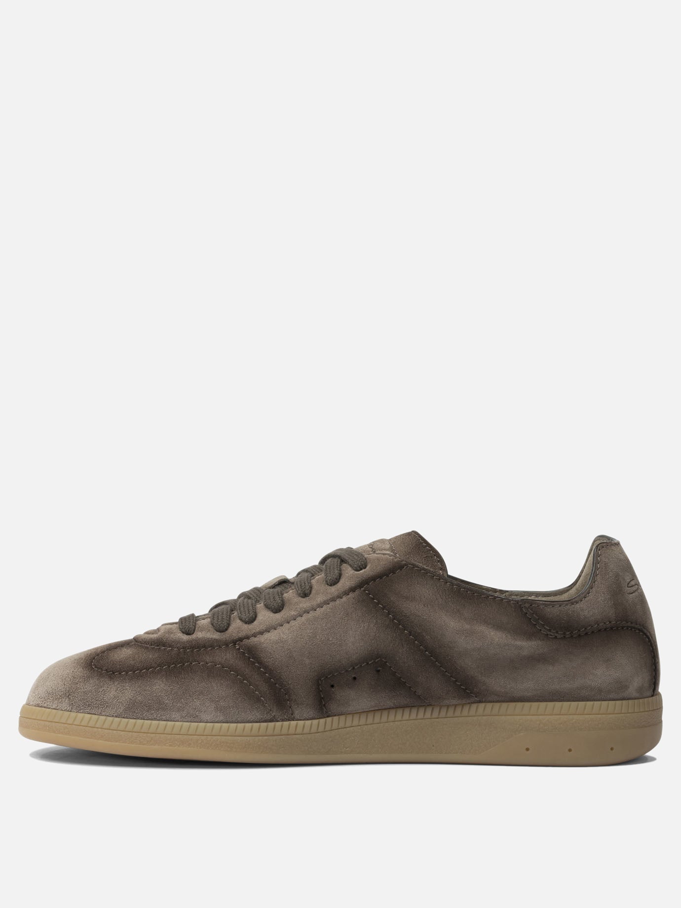Sneaker basse 100% suede - 100% rubber  Marrone - Santoni Uomo | PDP | VIETTI Online Store | Zoom-Modal_3
