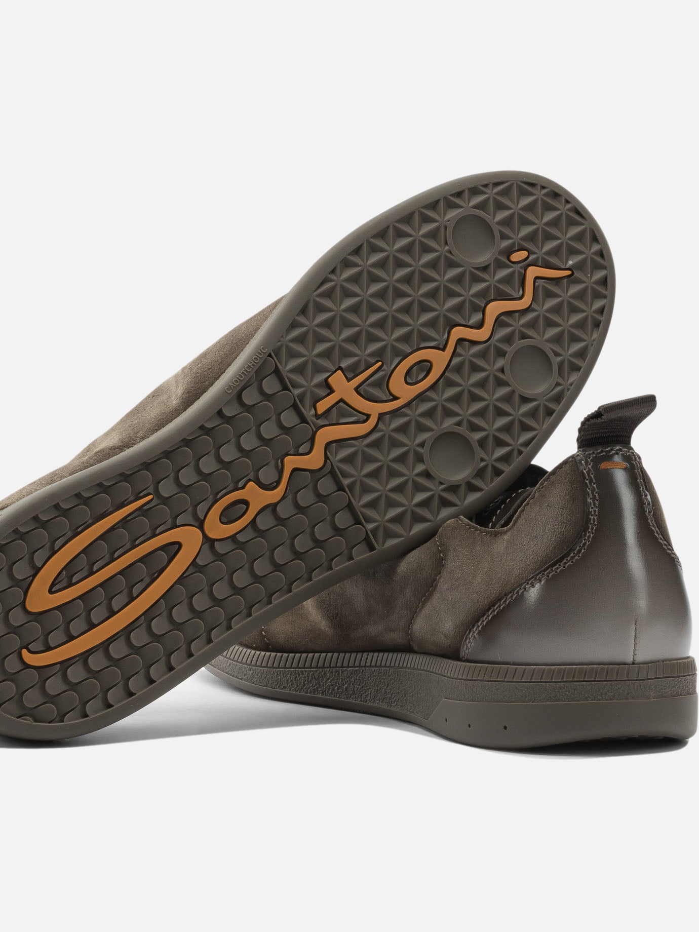 Sneaker basse 100% leather - 100% rubber  Beige - Santoni Uomo | PDP | VIETTI Online Store | Zoom-Modal_5
