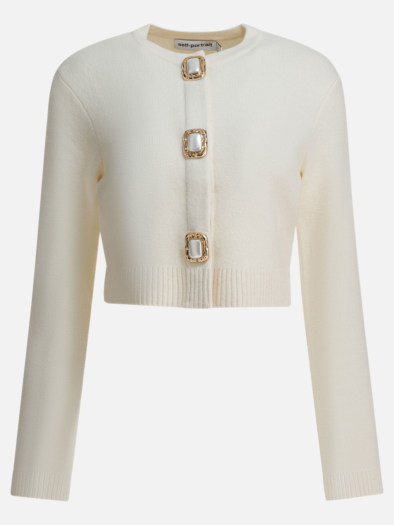 Cardigans Embellished  White - Self-portrait Women | PDP | VIETTI Online Store | Zoom-Modal
