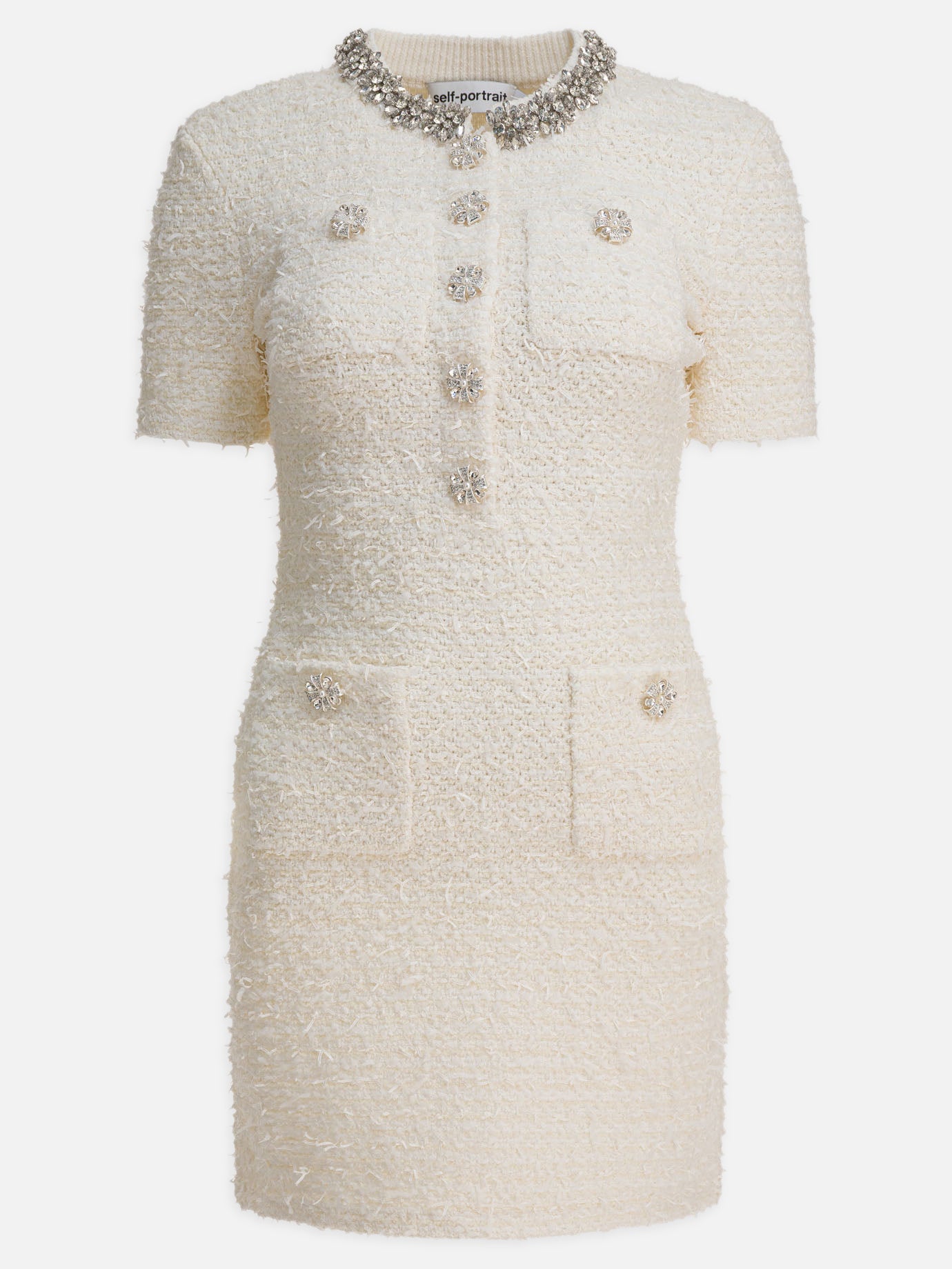 Abiti corti Solid colour  Beige - Self-portrait Donna | PDP | VIETTI Online Store | Zoom-Modal
