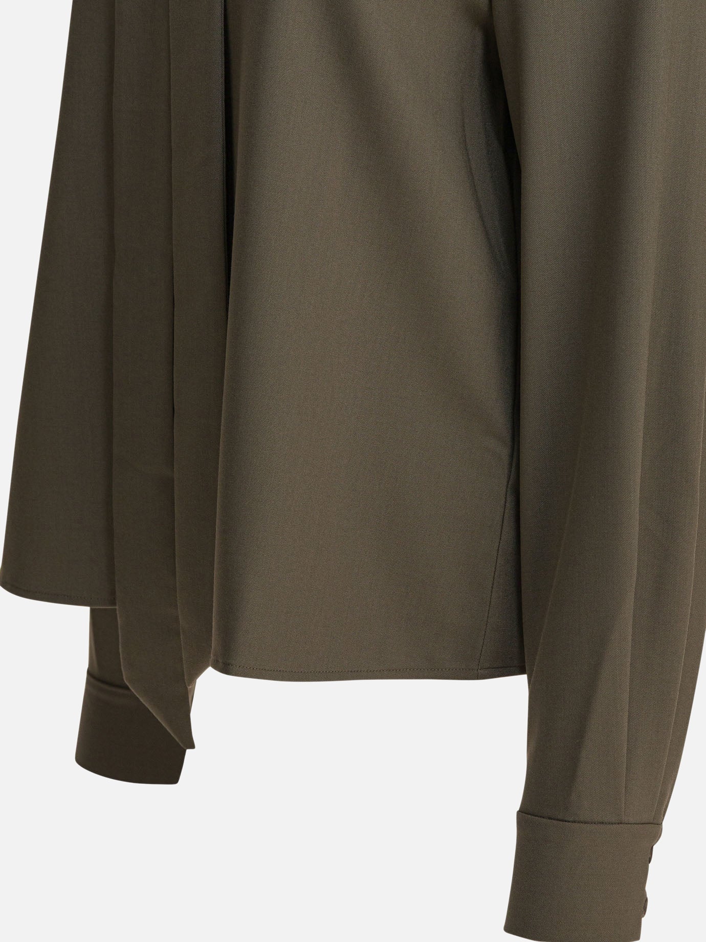 Bluse Solid colour  Verde - Self-portrait Donna | PDP | VIETTI Online Store | thumbnail_4