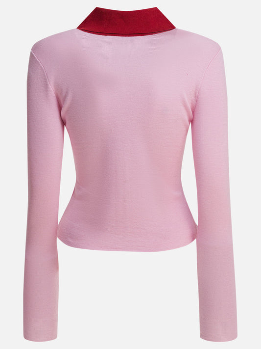 Cardigans Solid colour  Pink - Self-portrait Women | PDP | VIETTI Online Store | 2

