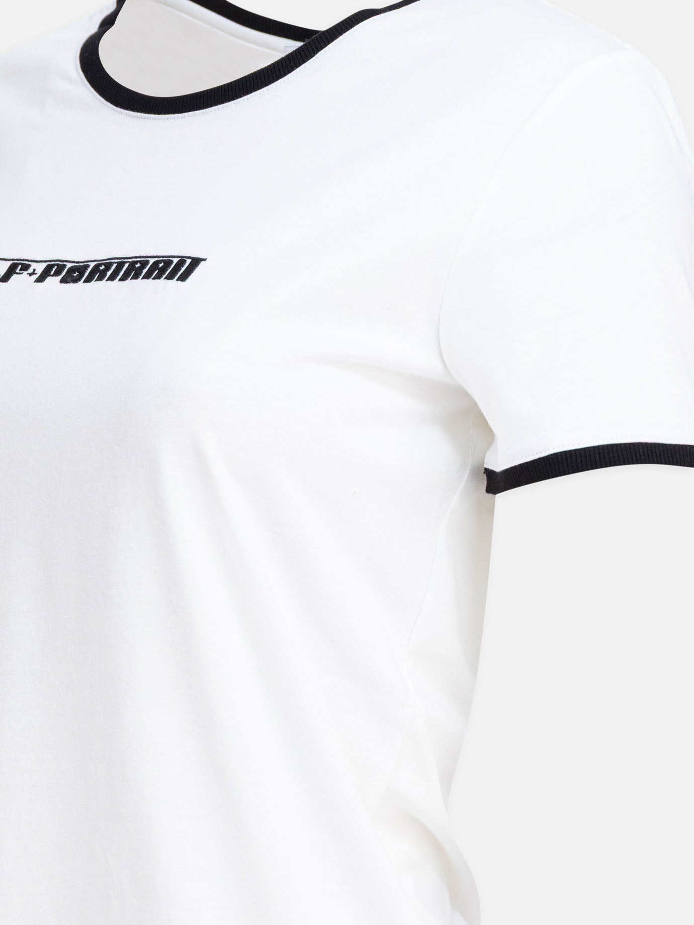 T-shirt girocollo Logo  Bianco - Self-portrait Donna | PDP | VIETTI Online Store | Zoom-Modal_4
