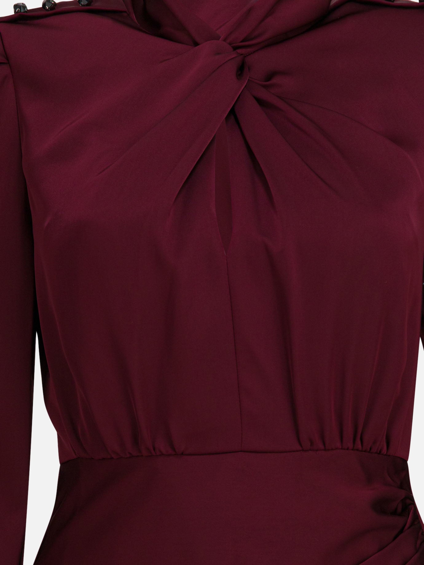 Abiti midi Solid colour  Viola - Self-portrait Donna | PDP | VIETTI Online Store | thumbnail_3