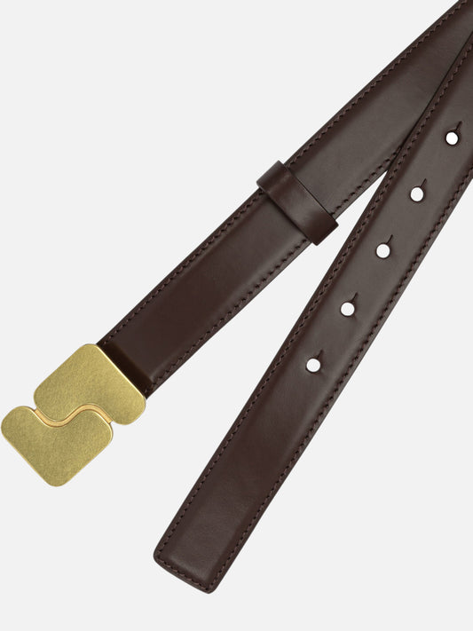 Leather belts 100% leather  Brown - Soeur Women | PLP | VIETTI Online Store | 2
