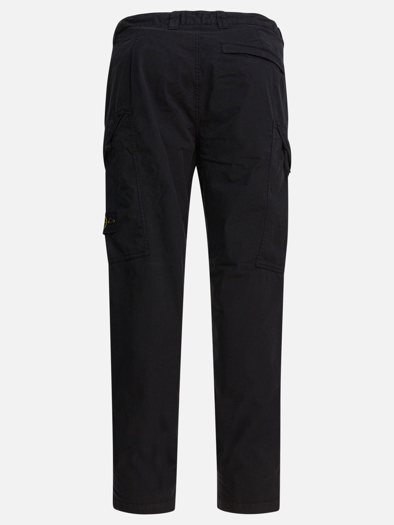 Pantaloni cargo & parachute Logo  Nero - Stone Island Uomo | PDP | VIETTI Online Store | thumbnail_2