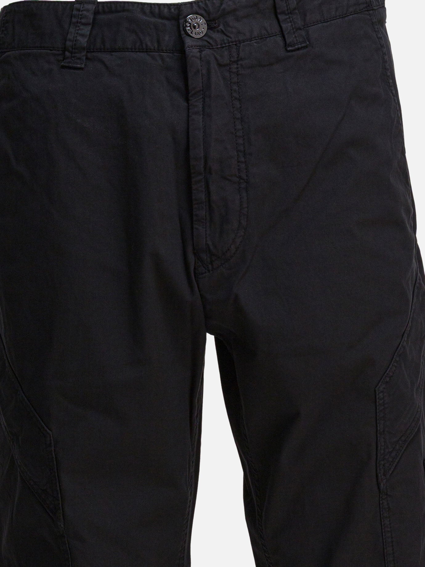Pantaloni cargo & parachute Logo  Nero - Stone Island Uomo | PDP | VIETTI Online Store | Zoom-Modal_4
