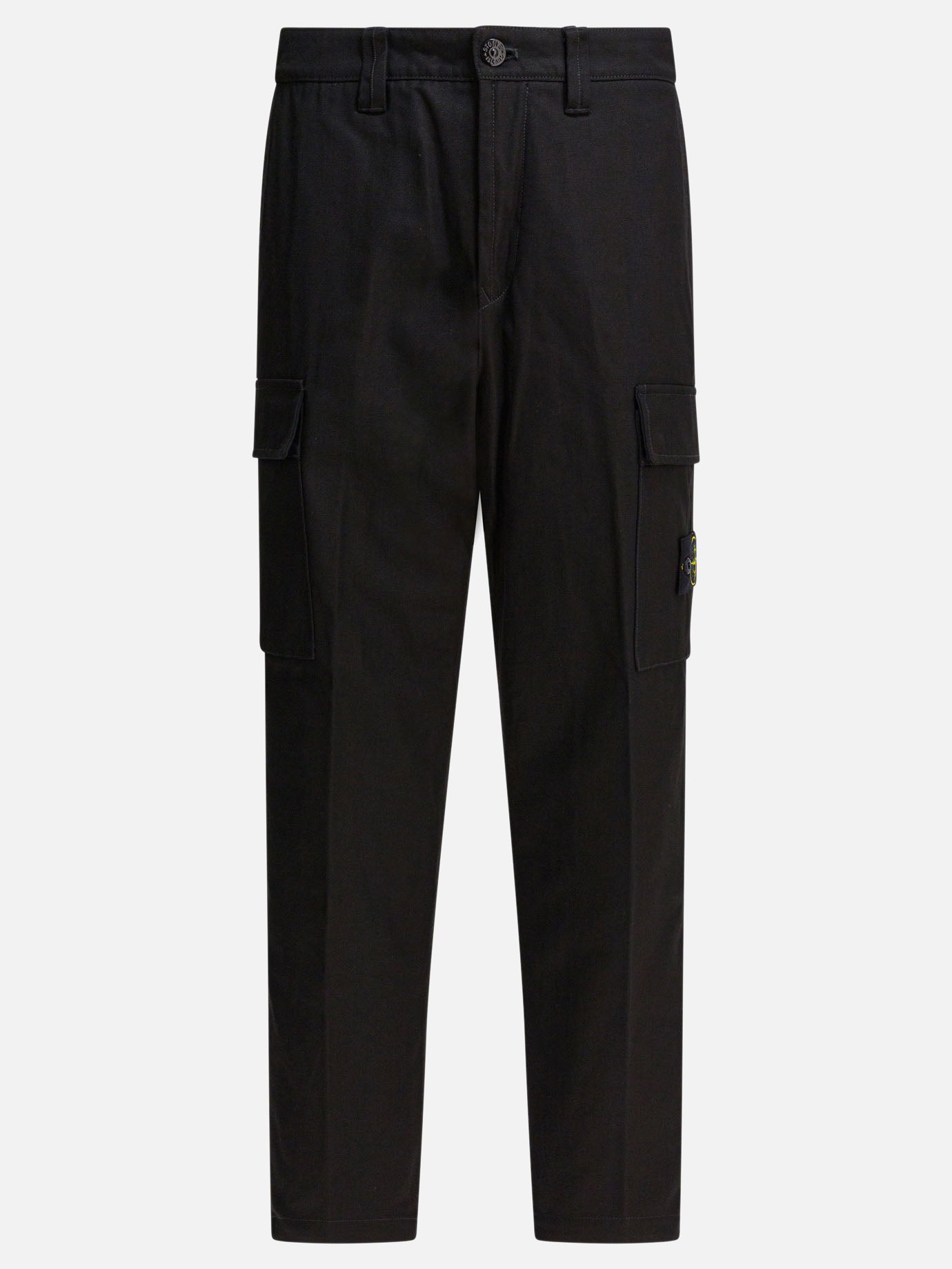 Pantaloni cargo & parachute Logo  Nero - Stone Island Uomo | PDP | VIETTI Online Store | thumbnail