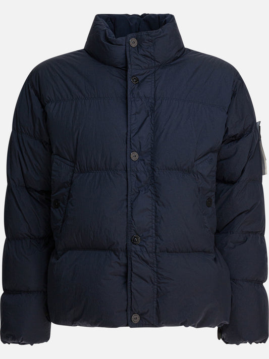 Giacche a vento Logo  Blu - Stone Island Uomo | PDP | VIETTI Online Store 
