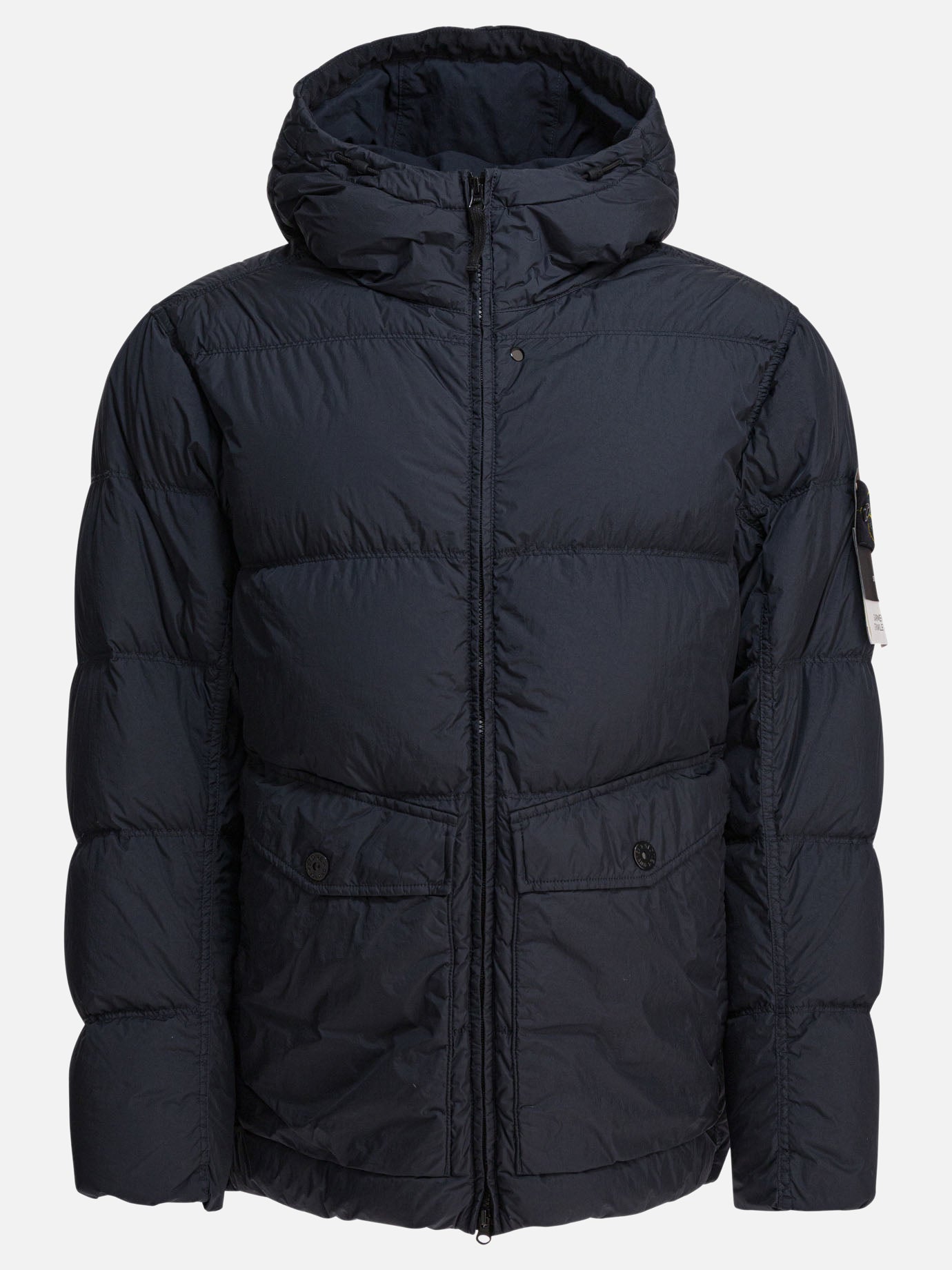 Piumini corti Logo  Blu - Stone Island Uomo | PDP | VIETTI Online Store | thumbnail