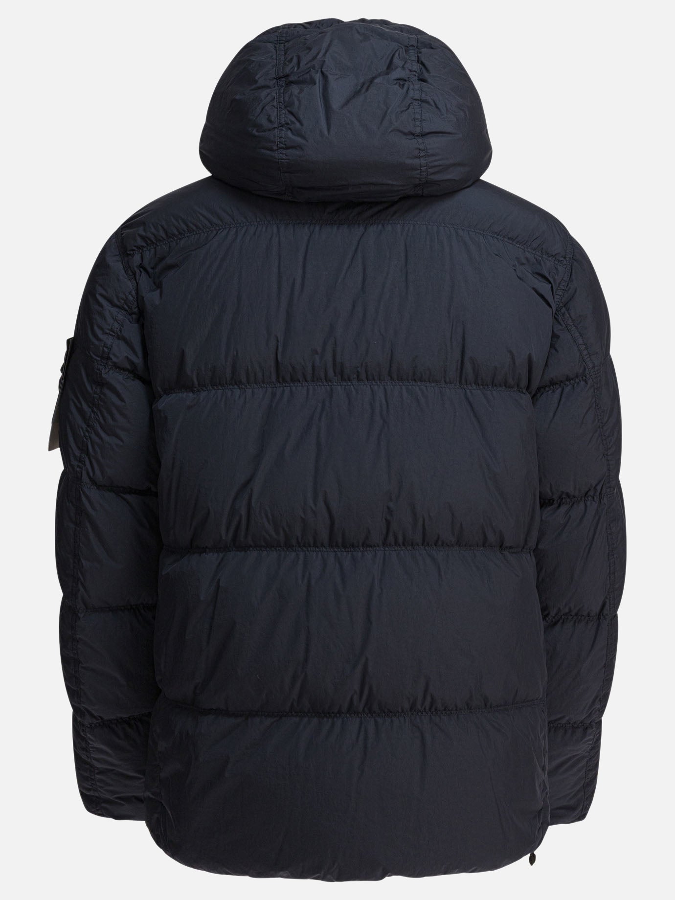 Piumini corti Logo  Blu - Stone Island Uomo | PDP | VIETTI Online Store | thumbnail_2