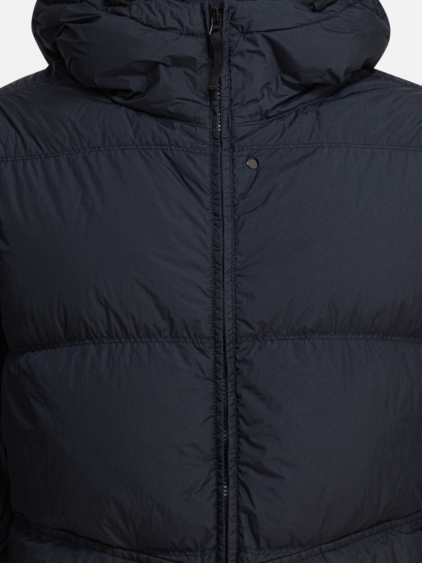 Piumini corti Logo  Blu - Stone Island Uomo | PDP | VIETTI Online Store | thumbnail_3