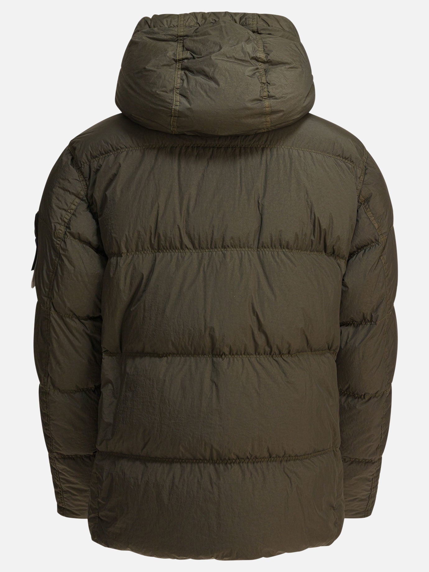 Piumini corti Logo  Verde - Stone Island Uomo | PDP | VIETTI Online Store | Zoom-Modal_2
