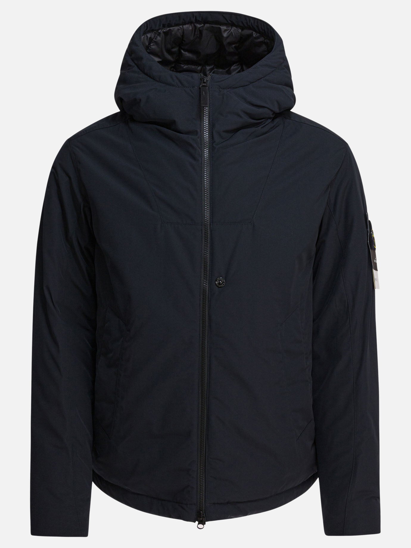 Stone Island Micro twill waterproof jacket Blue