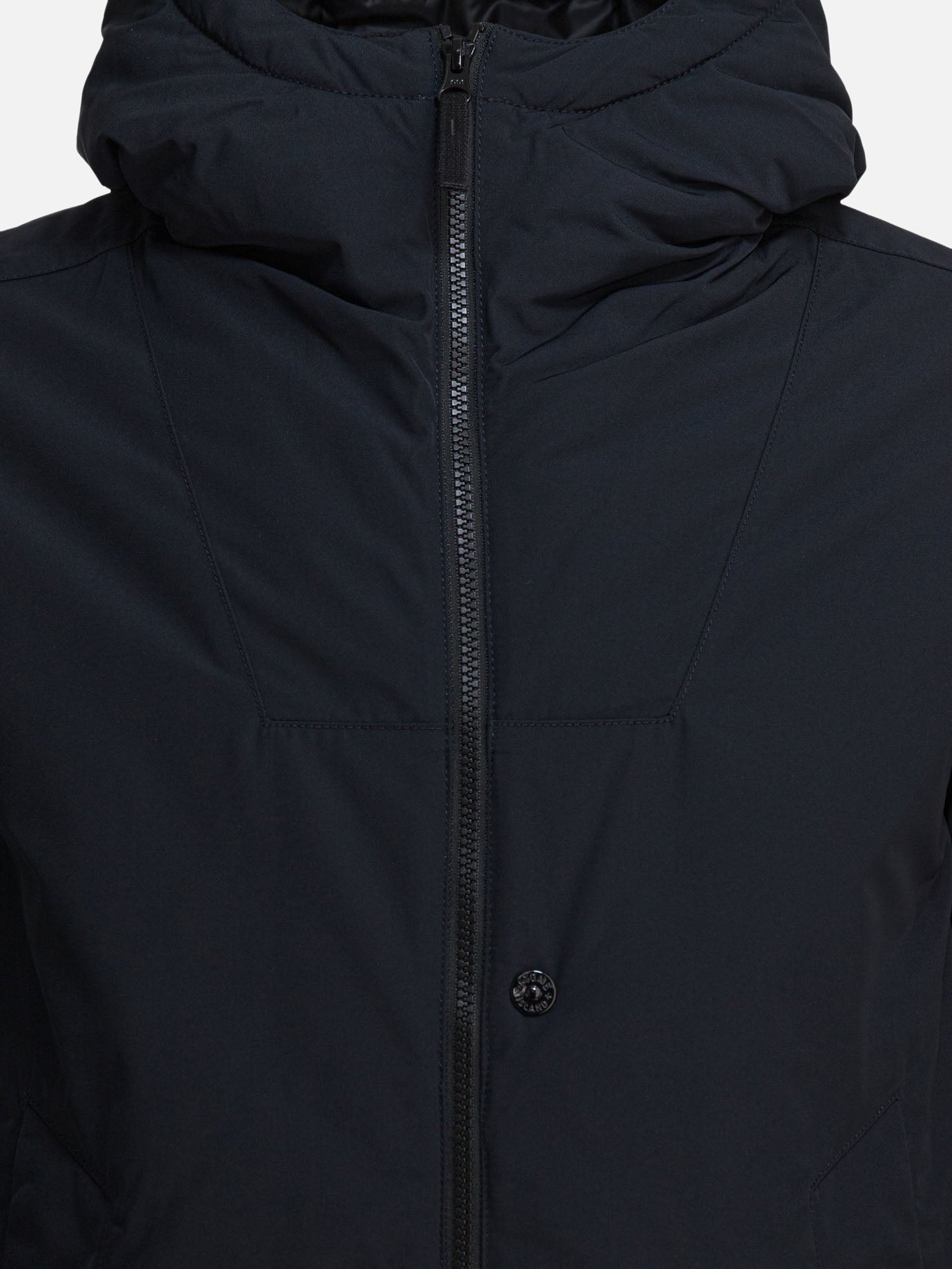 Stone Island Micro twill waterproof jacket Blue