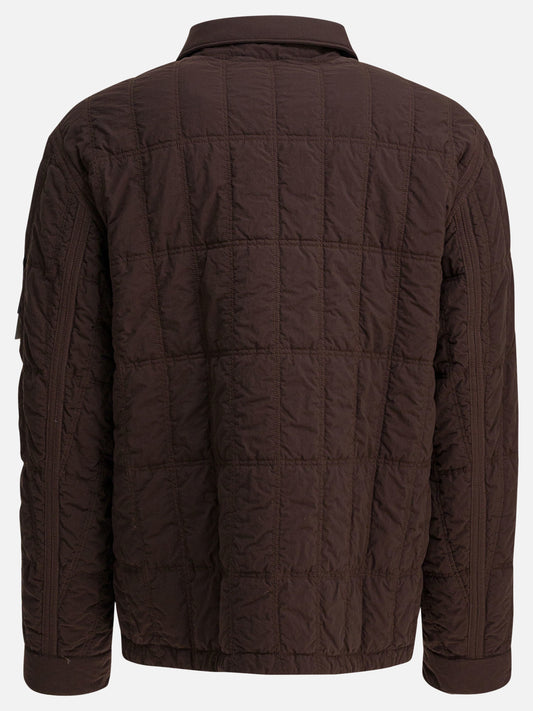 Cappotti corti Logo  Marrone - Stone Island Uomo | PDP | VIETTI Online Store | 2
