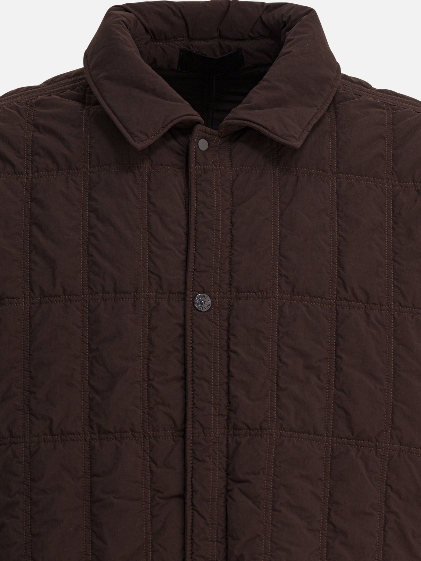 Cappotti corti Logo  Marrone - Stone Island Uomo | PDP | VIETTI Online Store | Zoom-Modal_3

