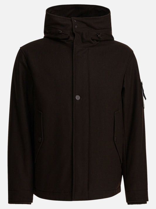 Parkas Logo  Brown - Stone Island Men | PDP | VIETTI Online Store 
