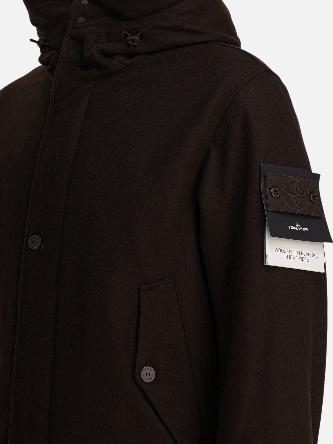 Parkas Logo  Brown - Stone Island Men | PDP | VIETTI Online Store | thumbnail_4