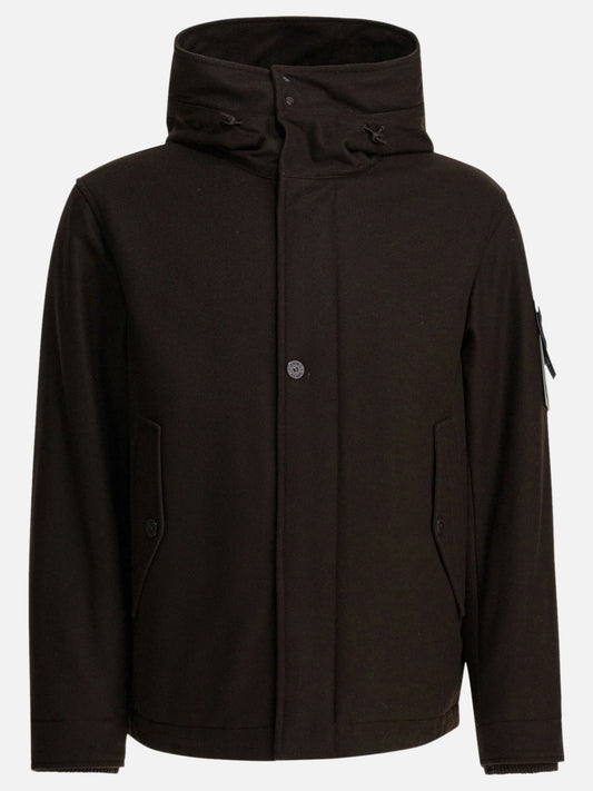 Down jackets Logo  Brown - Stone Island Men | PDP | VIETTI Online Store 
