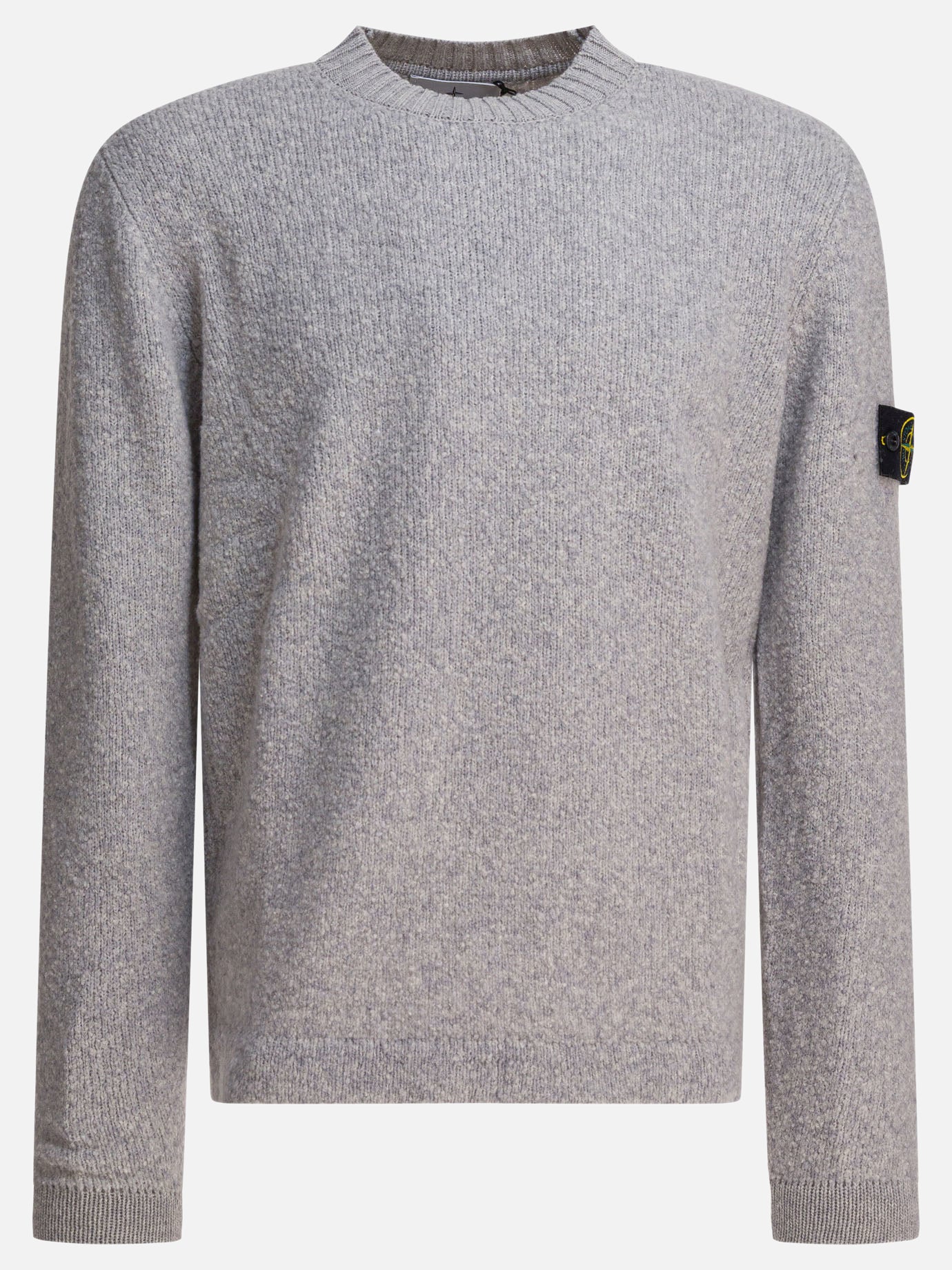 Maglioni girocollo Solid colour  Grigio - Stone Island Uomo | PDP | VIETTI Online Store | Zoom-Modal
