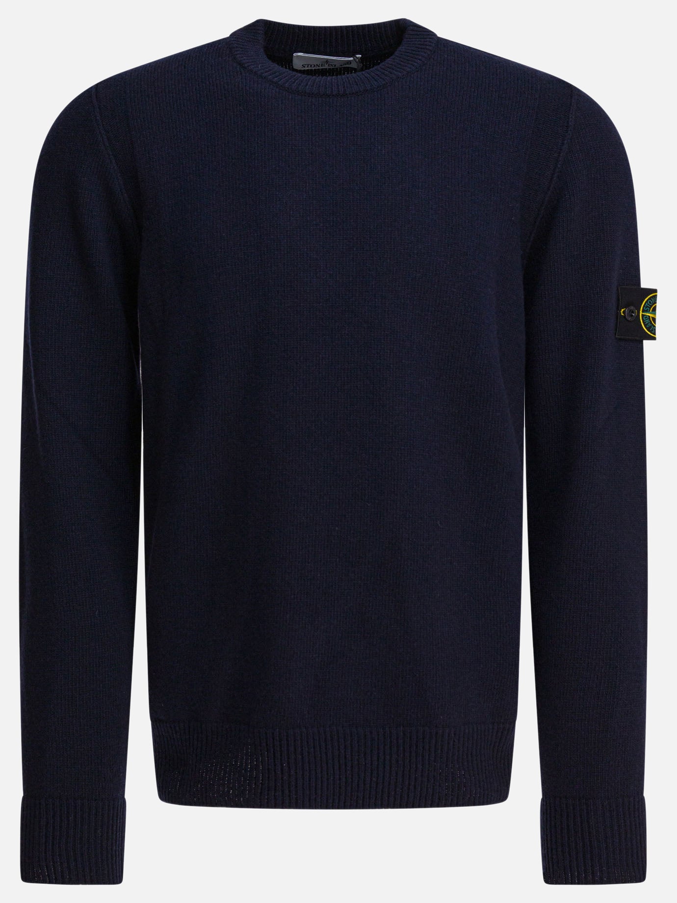 Stone Island Maglione girocollo in lana 29358227_M Blue thumbnail_1