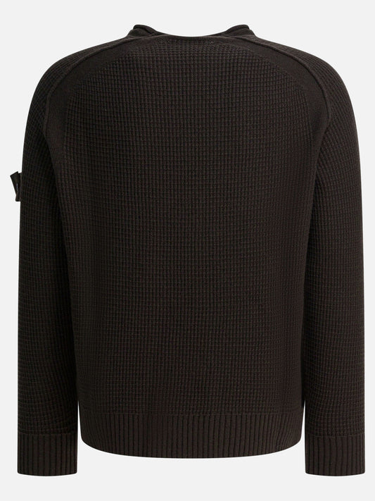 Crewneck sweaters Logo  Brown - Stone Island Men | PDP | VIETTI Online Store | 2
