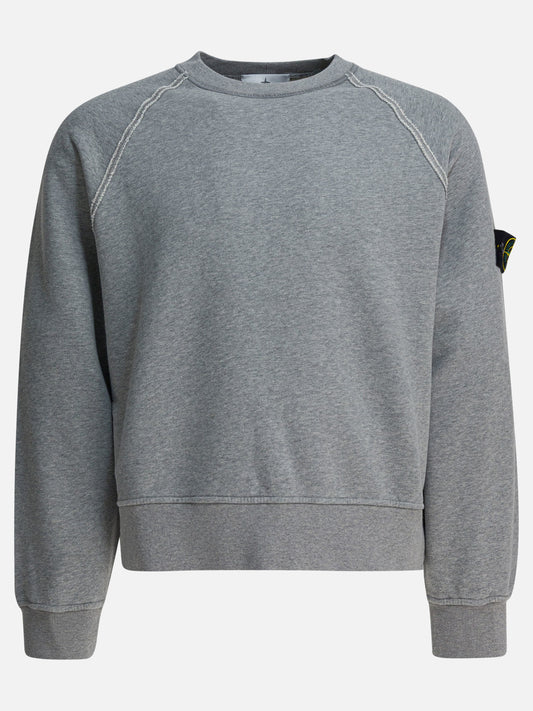 Crewnecks Logo  Grey - Stone Island Men | PLP | VIETTI Online Store 
